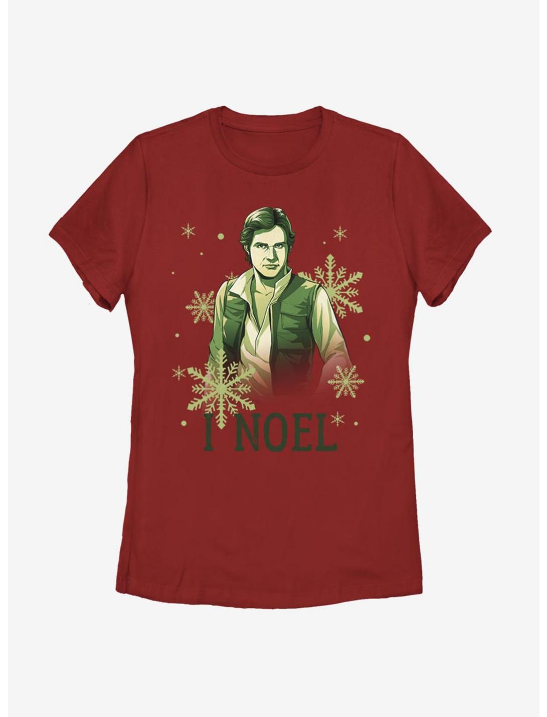 Star Wars I Noel Womens T-Shirt, RED, hi-res