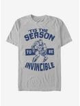 Marvel Iron Man Invincible Season T-Shirt, SILVER, hi-res