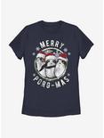 Star Wars Merry Porgmas Womens T-Shirt, NAVY, hi-res