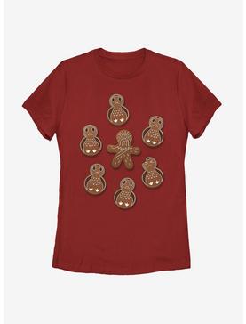 Star Wars Porg Chewie Holiday Cookies Womens T-Shirt, , hi-res