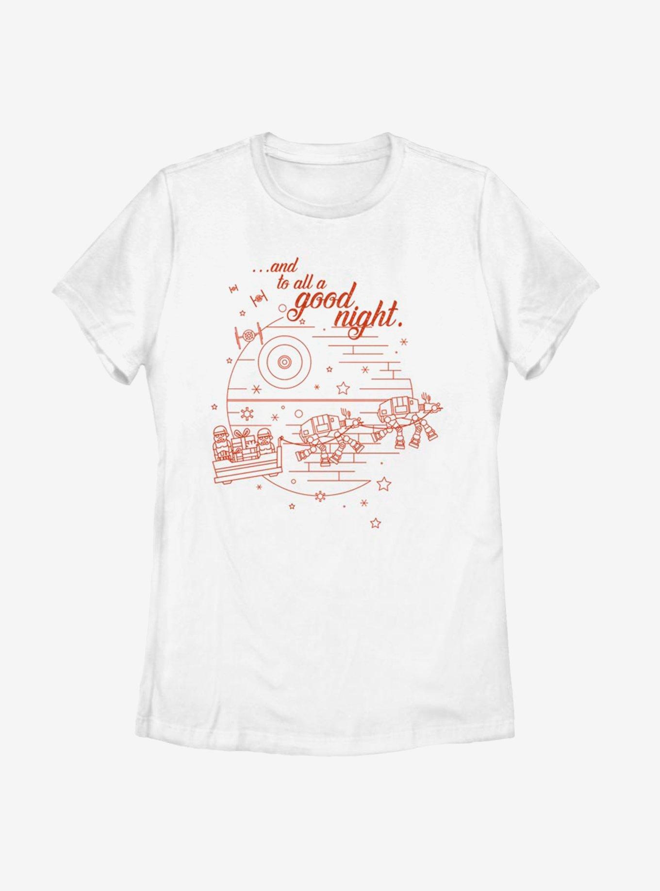 Star Wars To All A Good Night Womens T-Shirt, , hi-res