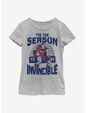 Marvel Iron Man Invincible Season Youth Girls T-Shirt, , hi-res