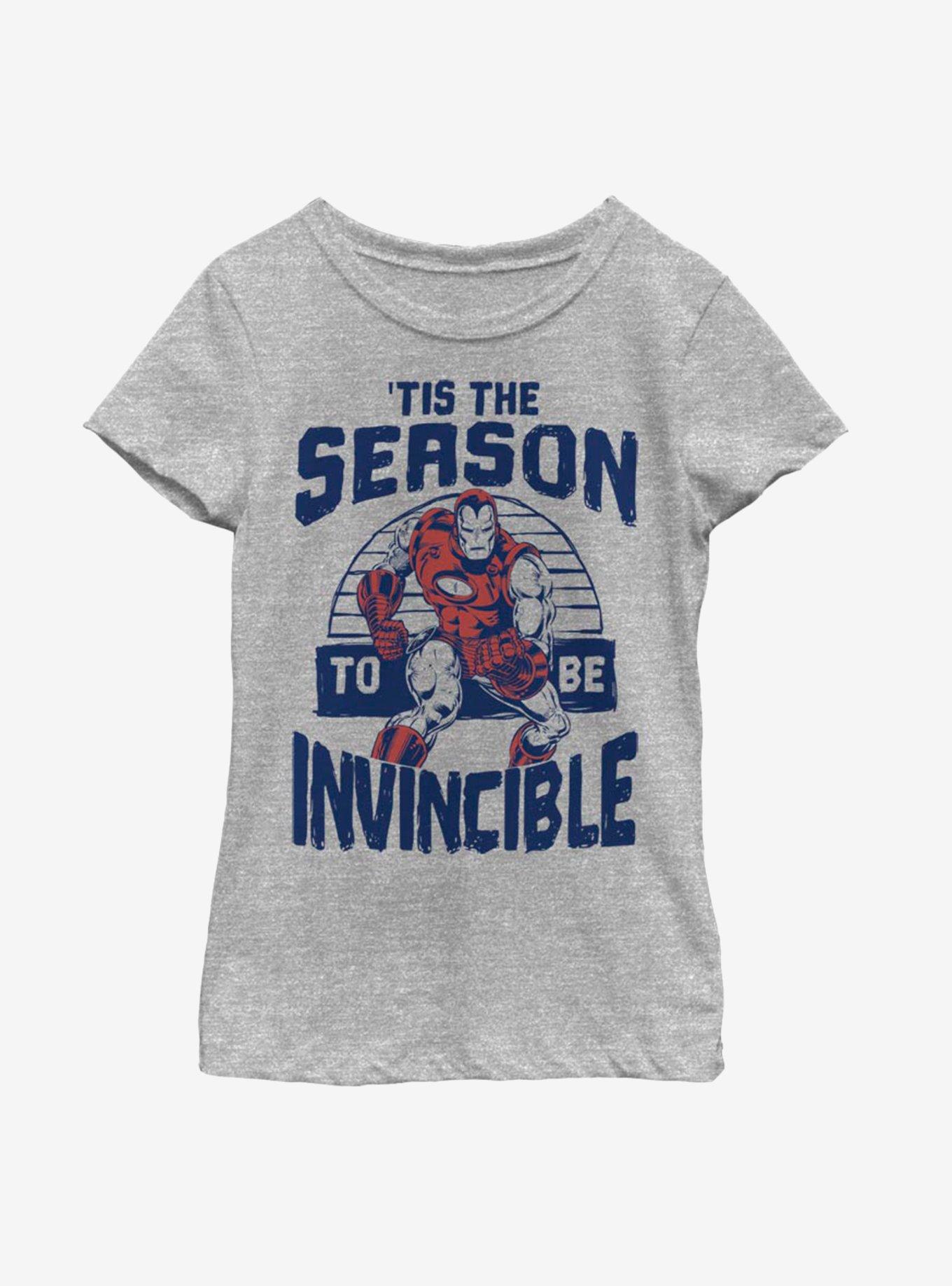 Marvel Iron Man Invincible Season Youth Girls T-Shirt, , hi-res