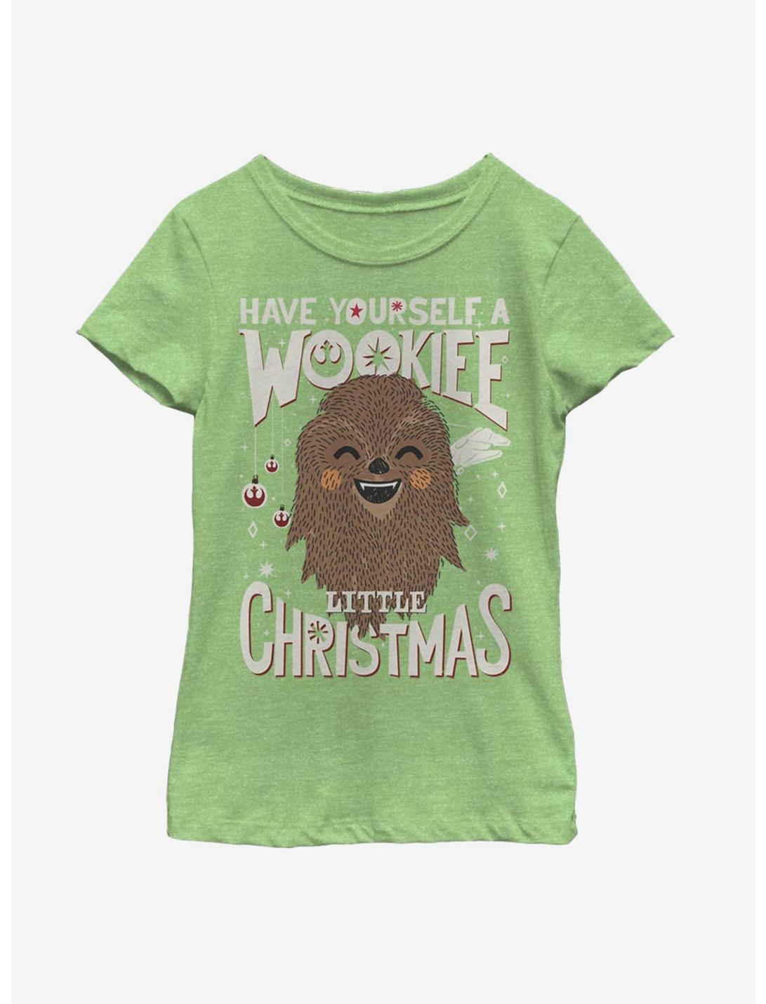 Star Wars Wookiee Christmas Youth Girls T-Shirt, , hi-res