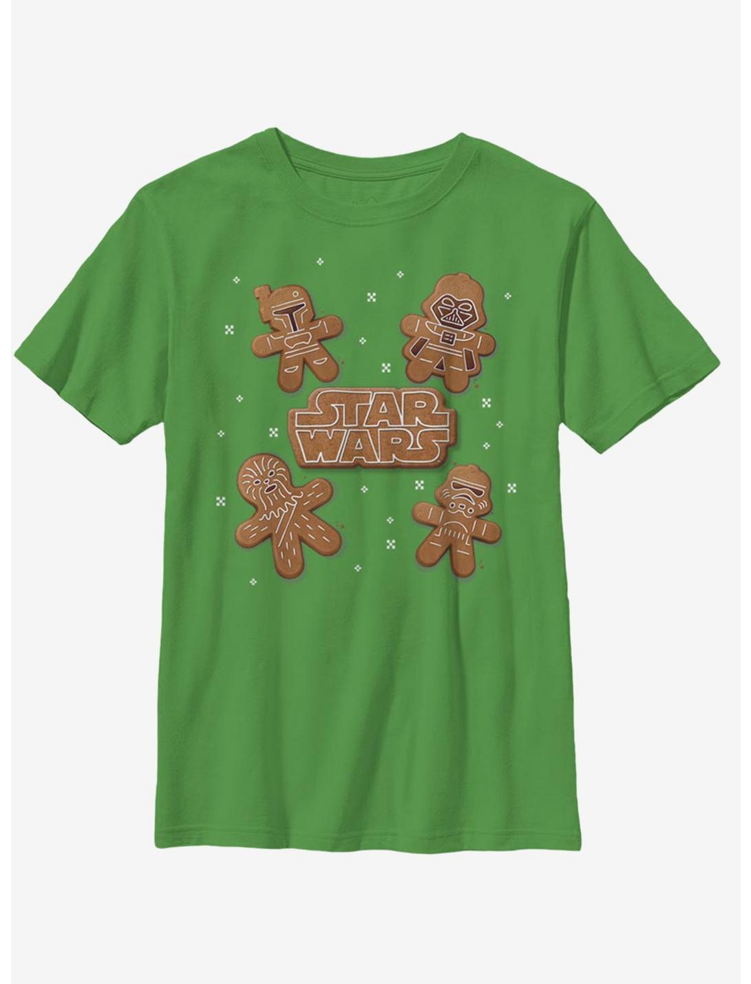 Star Wars Gingerbread Crew Youth T-Shirt, KELLY, hi-res