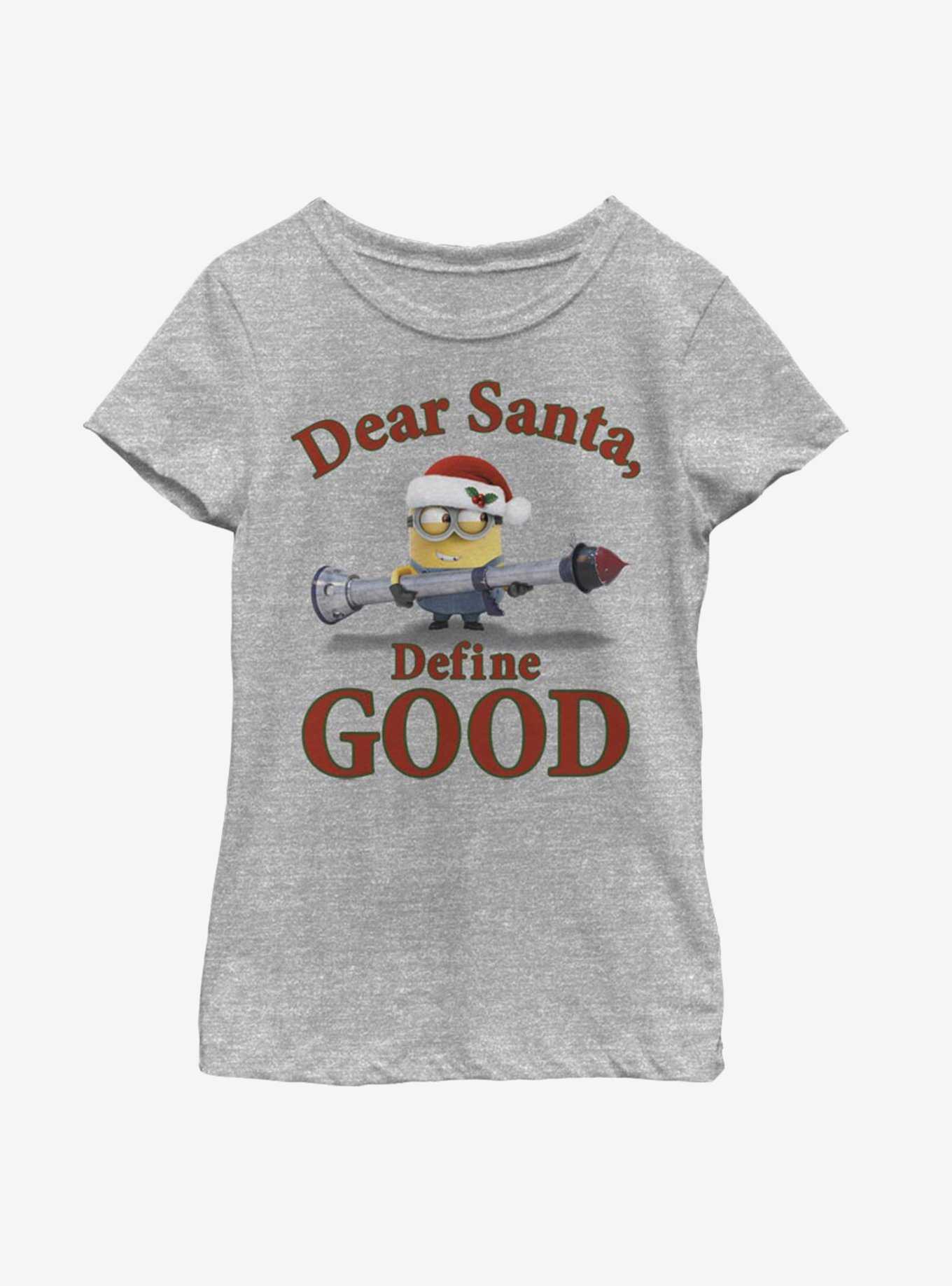 Despicable Me Minions Define Good Youth Girls T-Shirt, , hi-res