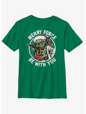 Star Wars Merry Force Youth T-Shirt, , hi-res