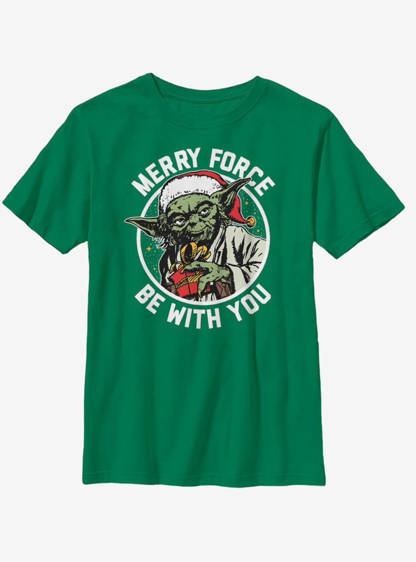 Star Wars Merry Force Youth T-Shirt, , hi-res