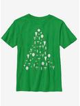 Star Wars Ornament Tree Youth T-Shirt, KELLY, hi-res