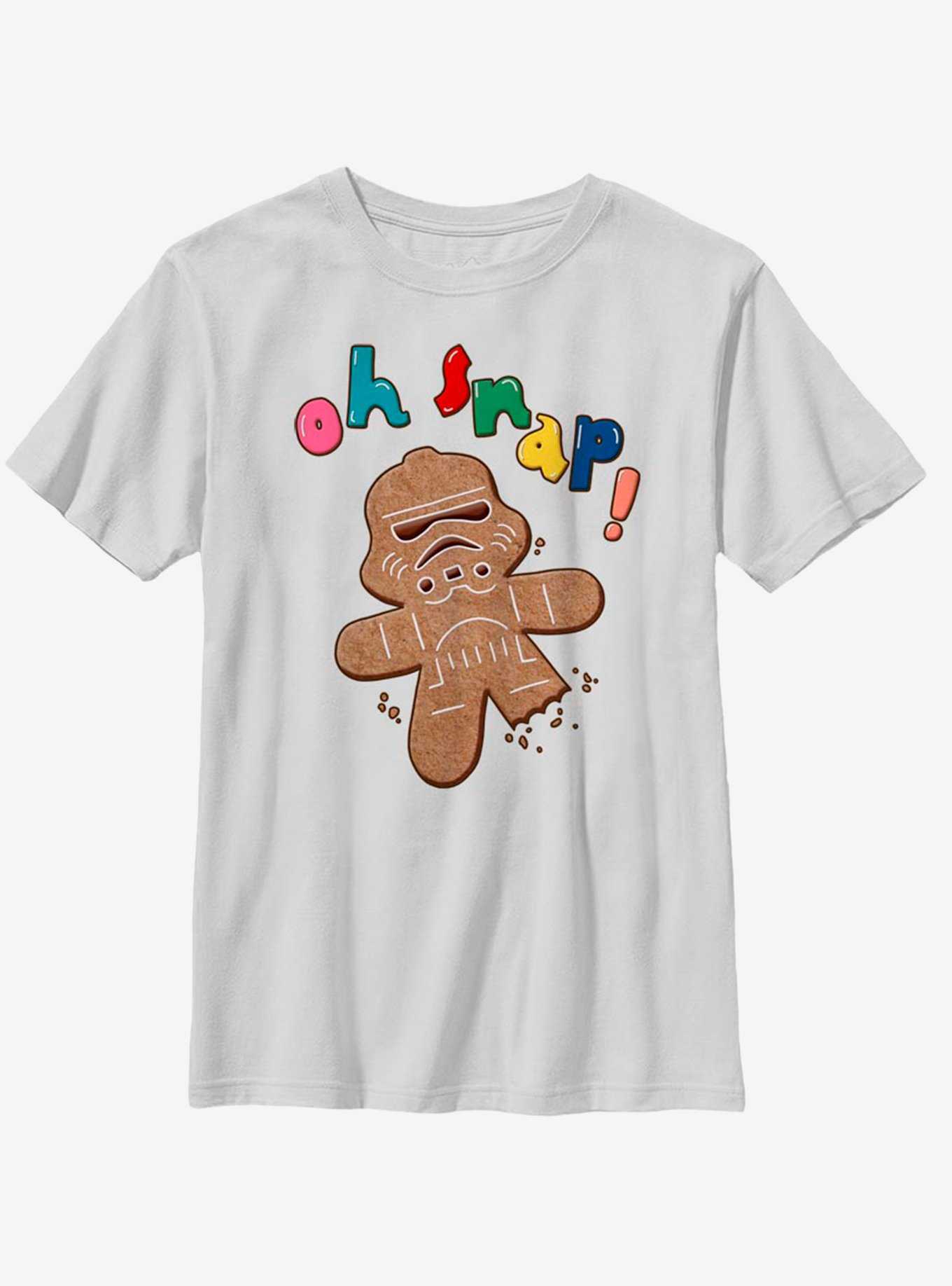 Star Wars Storm Trooper Gingerbread Youth T-Shirt, , hi-res