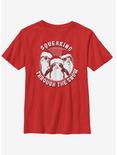 Star Wars Squeaking Through The Snow Youth T-Shirt, RED, hi-res