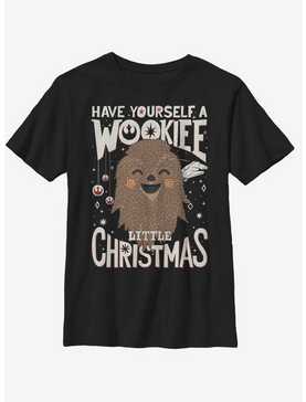 Star Wars Wookiee Christmas Youth T-Shirt, , hi-res