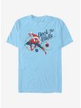 Marvel Spider-Man Deck The Walls T-Shirt, LT BLUE, hi-res