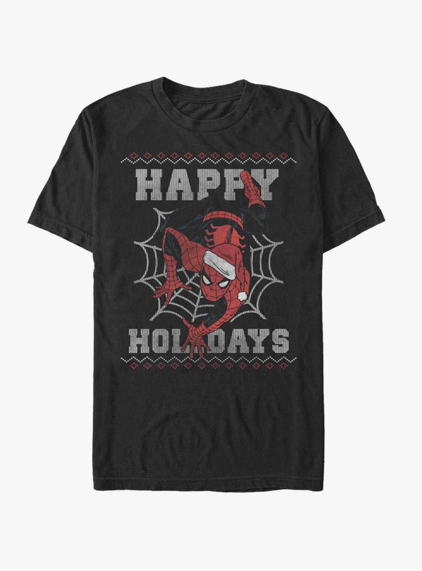 Marvel Spider-Man Happy Holidays T-Shirt, , hi-res
