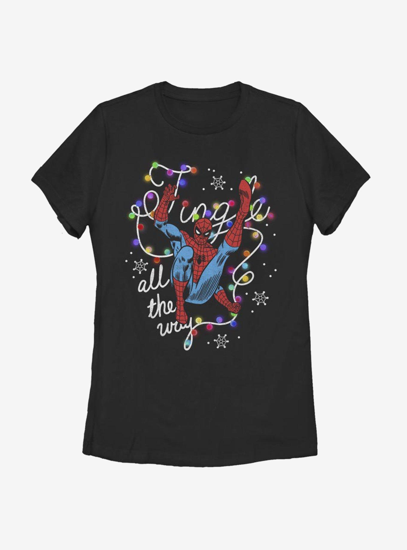 Marvel Spider-Man Jingle All The Way Womens T-Shirt, , hi-res