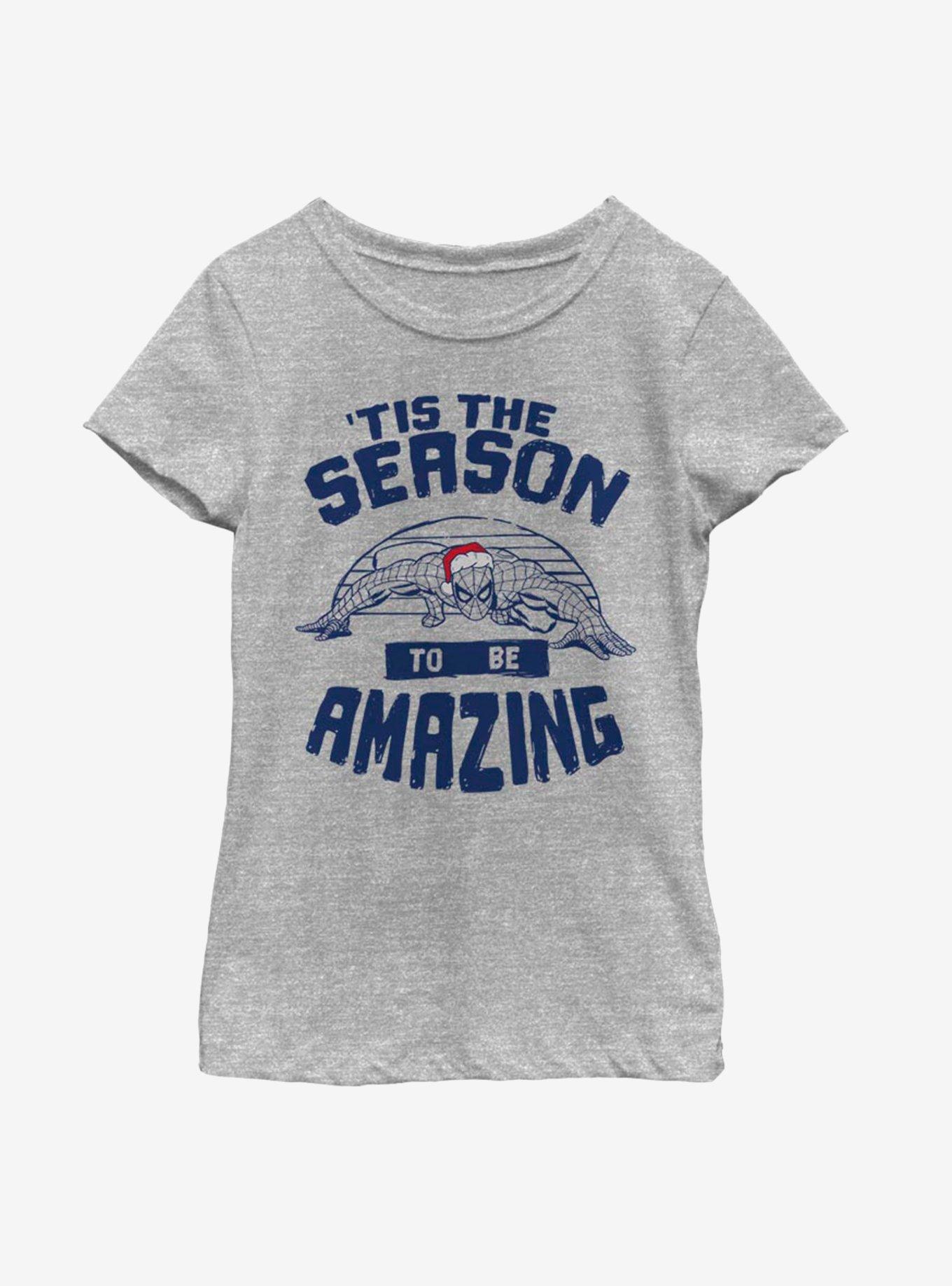 Marvel Spider-Man Amazing Season Youth Girls T-Shirt, , hi-res