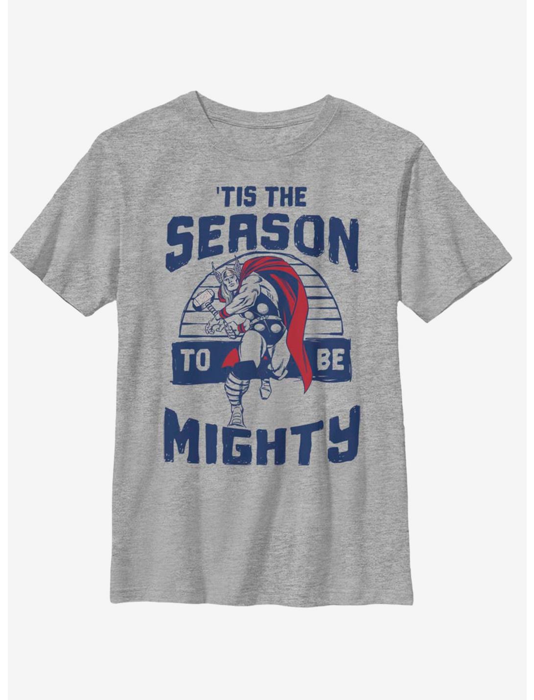 Marvel Thor Mighty Season Youth T-Shirt, ATH HTR, hi-res
