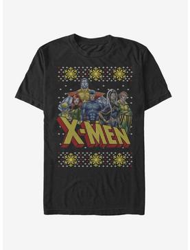 Marvel X-Men Group Christmas Pattern T-Shirt, , hi-res