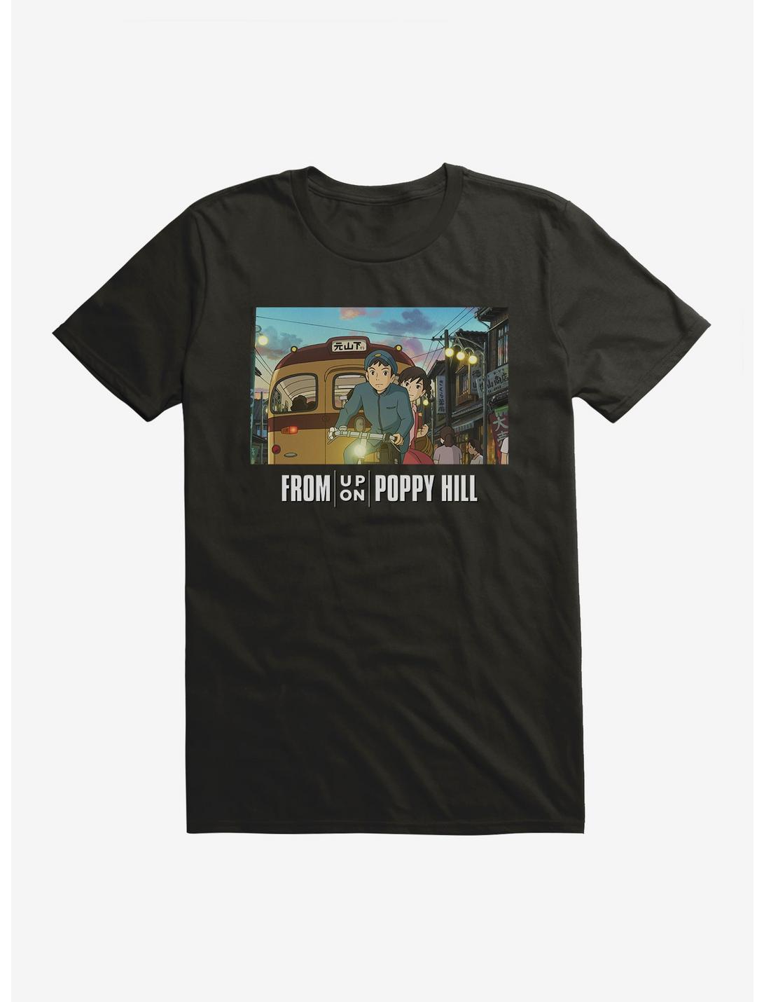 Studio Ghibli From Up On Poppy Hill T-Shirt, BLACK, hi-res