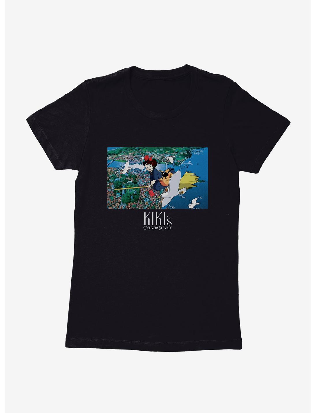 Studio Ghibli Kiki's Delivery Service Womens T-Shirt, BLACK, hi-res