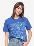 Blue's Clues What Did You Do Today Women's T-Shirt - BoxLunch Exclusive, BLUE, hi-res