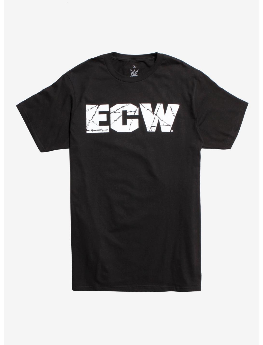 WWE ECW Logo T-Shirt, BLACK, hi-res