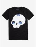 Skull Full Of Cats T-Shirt By Joel Robinson, BLACK, hi-res