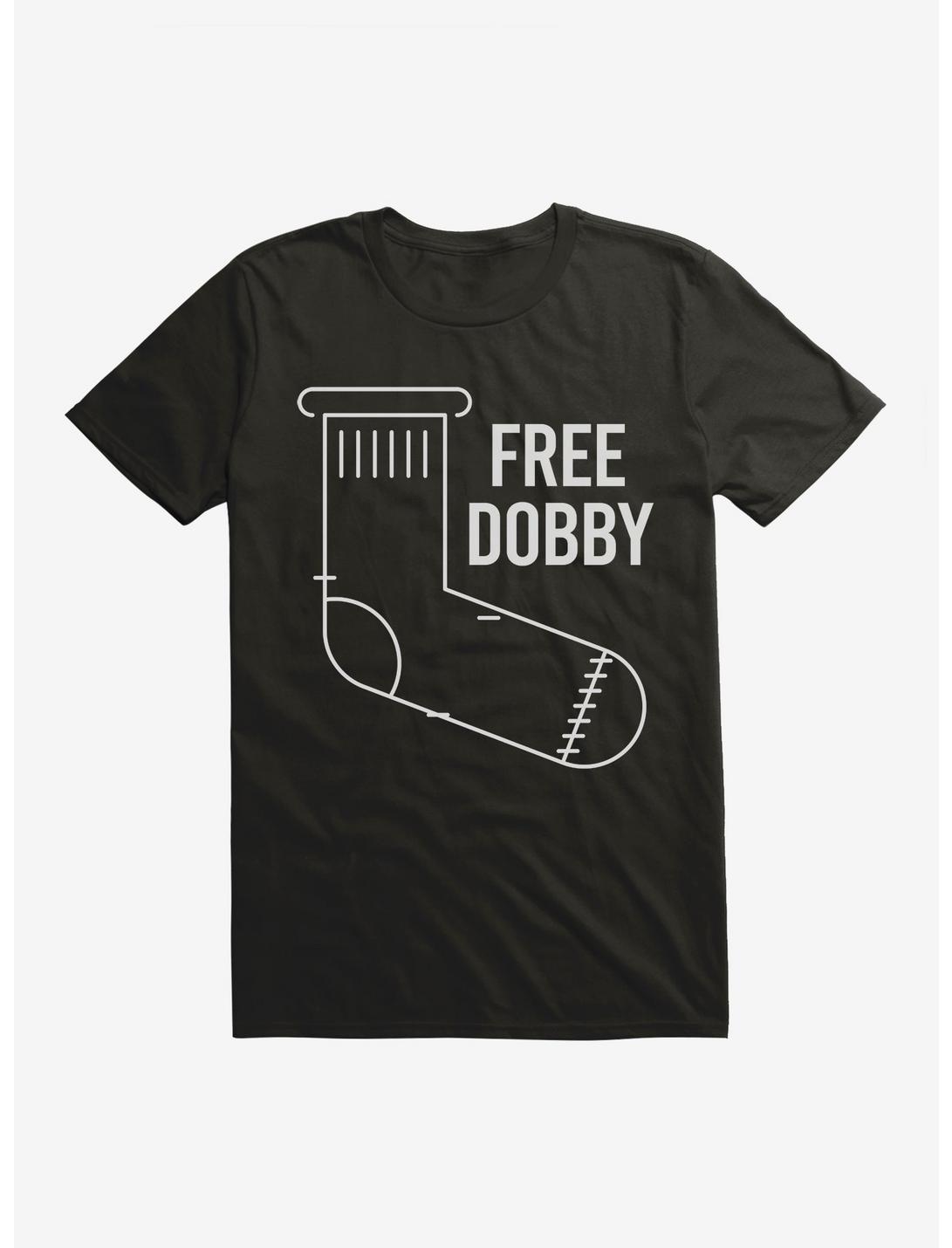 Harry Potter Free Dobby Sock T-Shirt, BLACK, hi-res