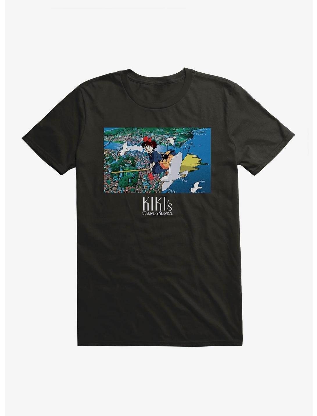 Studio Ghibli Kiki's Delivery Service Broomstick T-Shirt, BLACK, hi-res