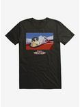Studio Ghibli Porco Rosso Jet T-Shirt, BLACK, hi-res