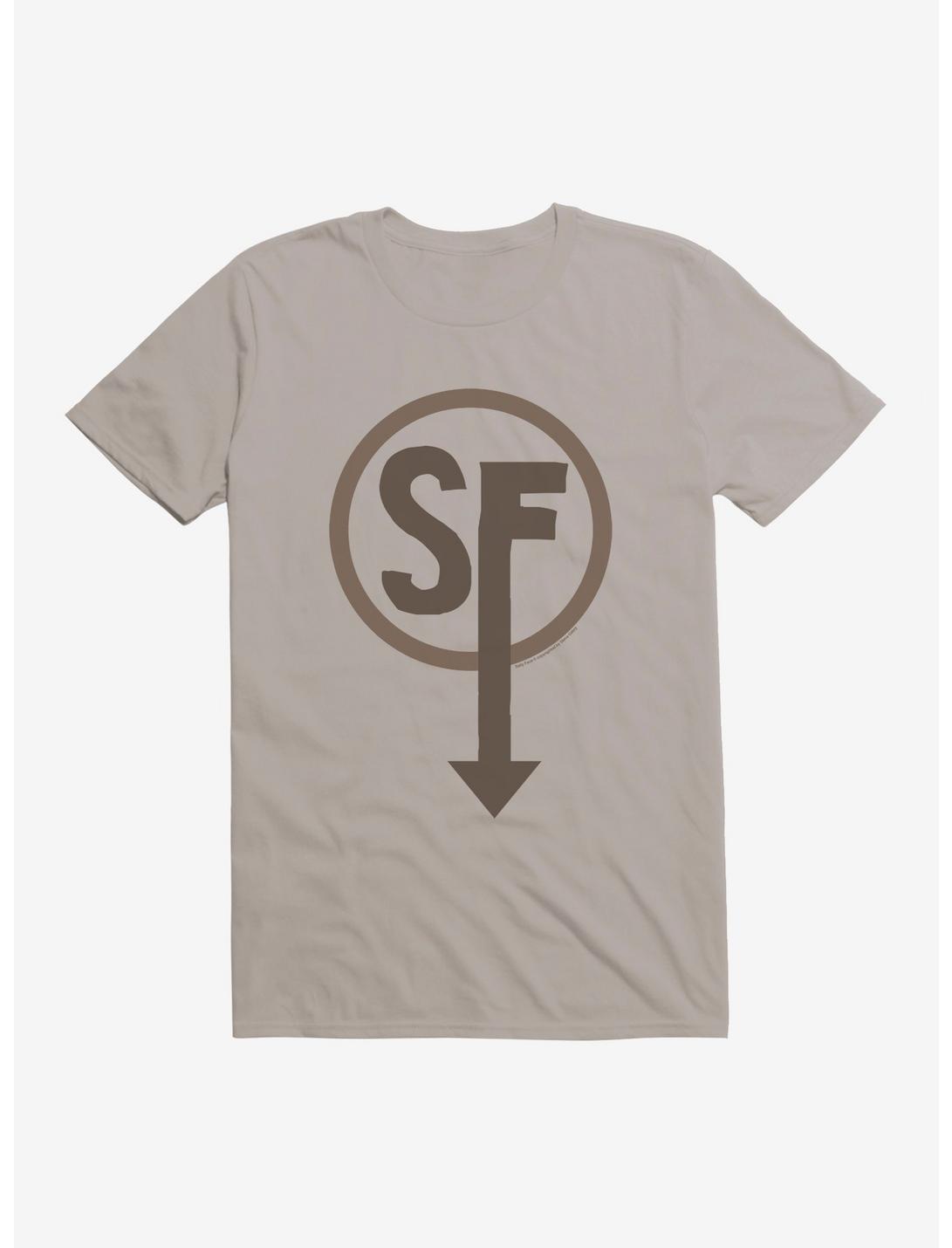 Sally Face Brown Sanity's Fall Larry T-Shirt, LIGHT GREY, hi-res
