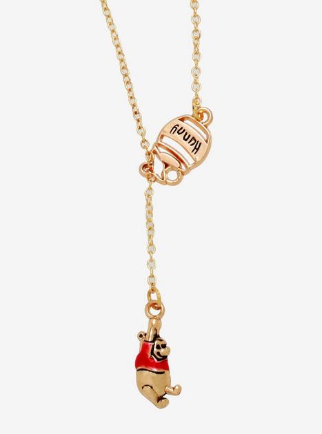 Disney Winnie the Pooh Hunny Lariat Necklace | BoxLunch