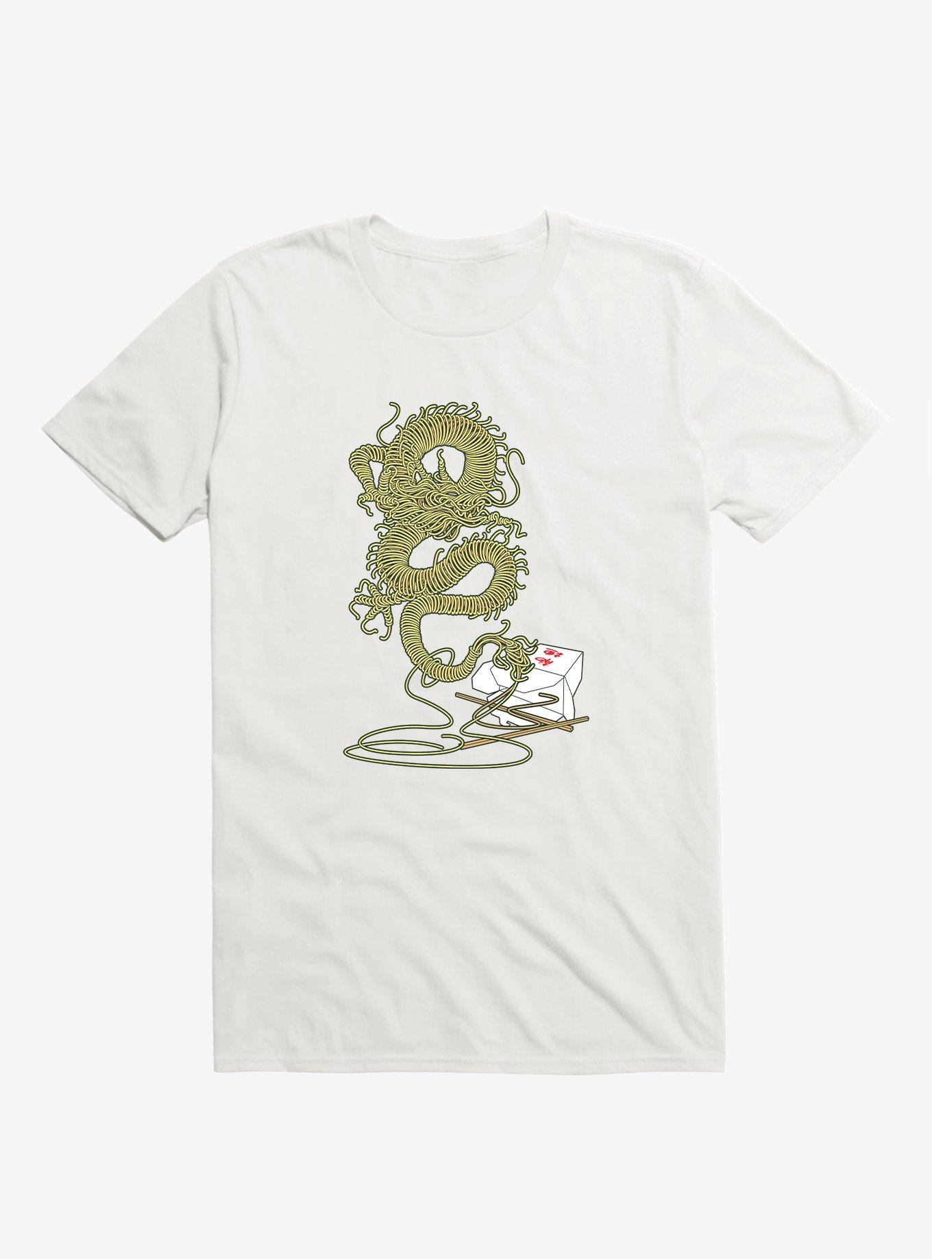 Dragon Flavor Ramen White T-Shirt, WHITE, hi-res