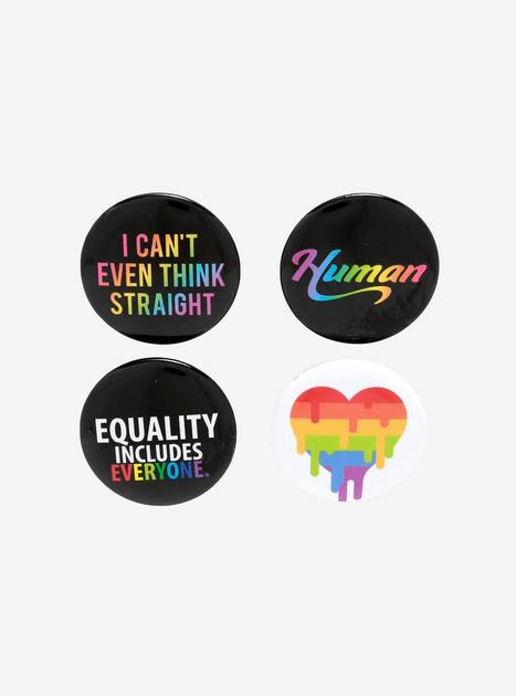 Rainbow Pride Button Set | Hot Topic