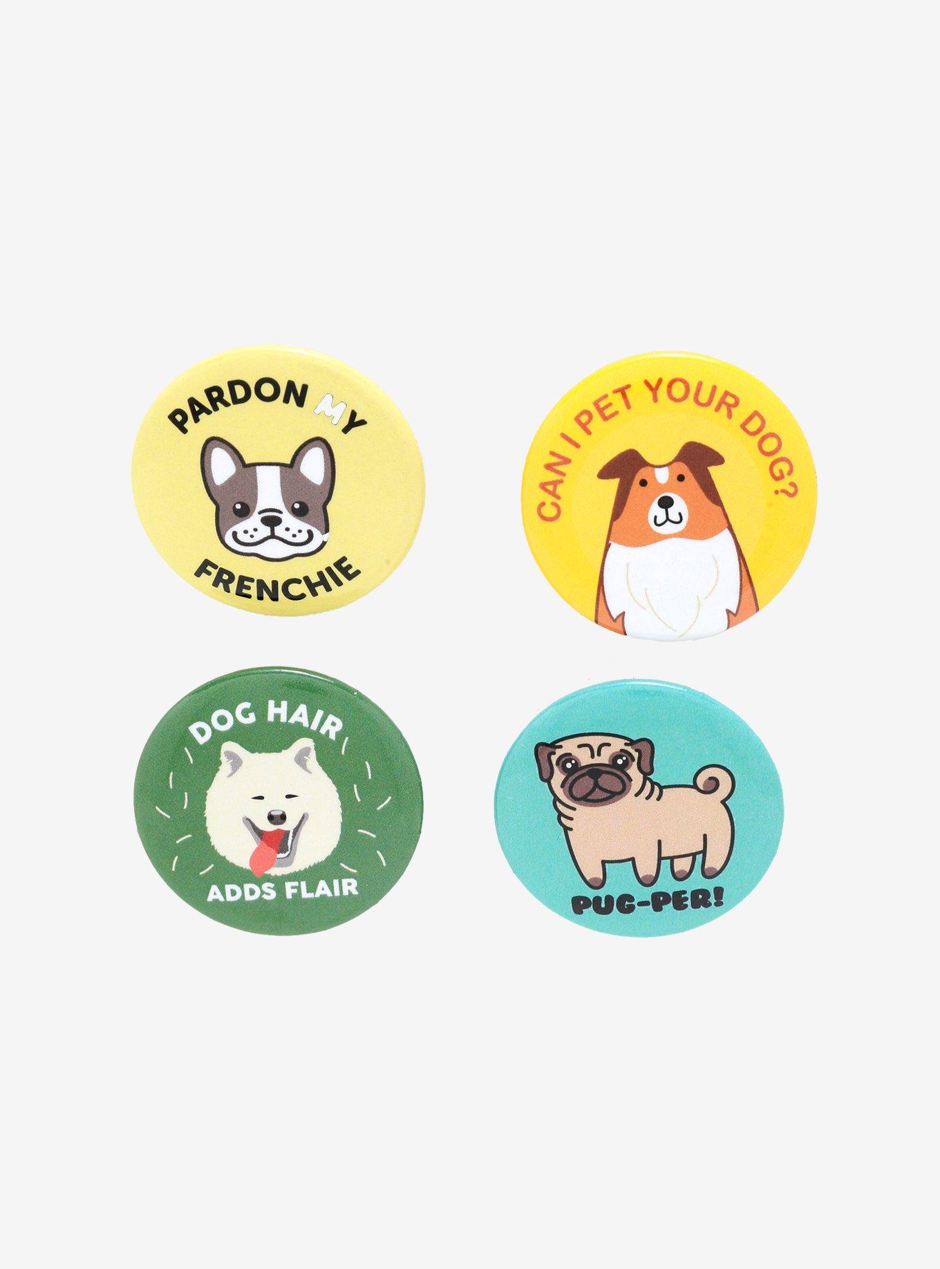 Dog Button Set, , hi-res