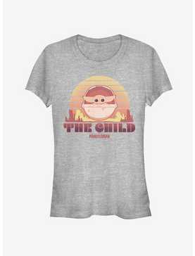Star Wars The Mandalorian The Child Sunset Girls T-Shirt, , hi-res