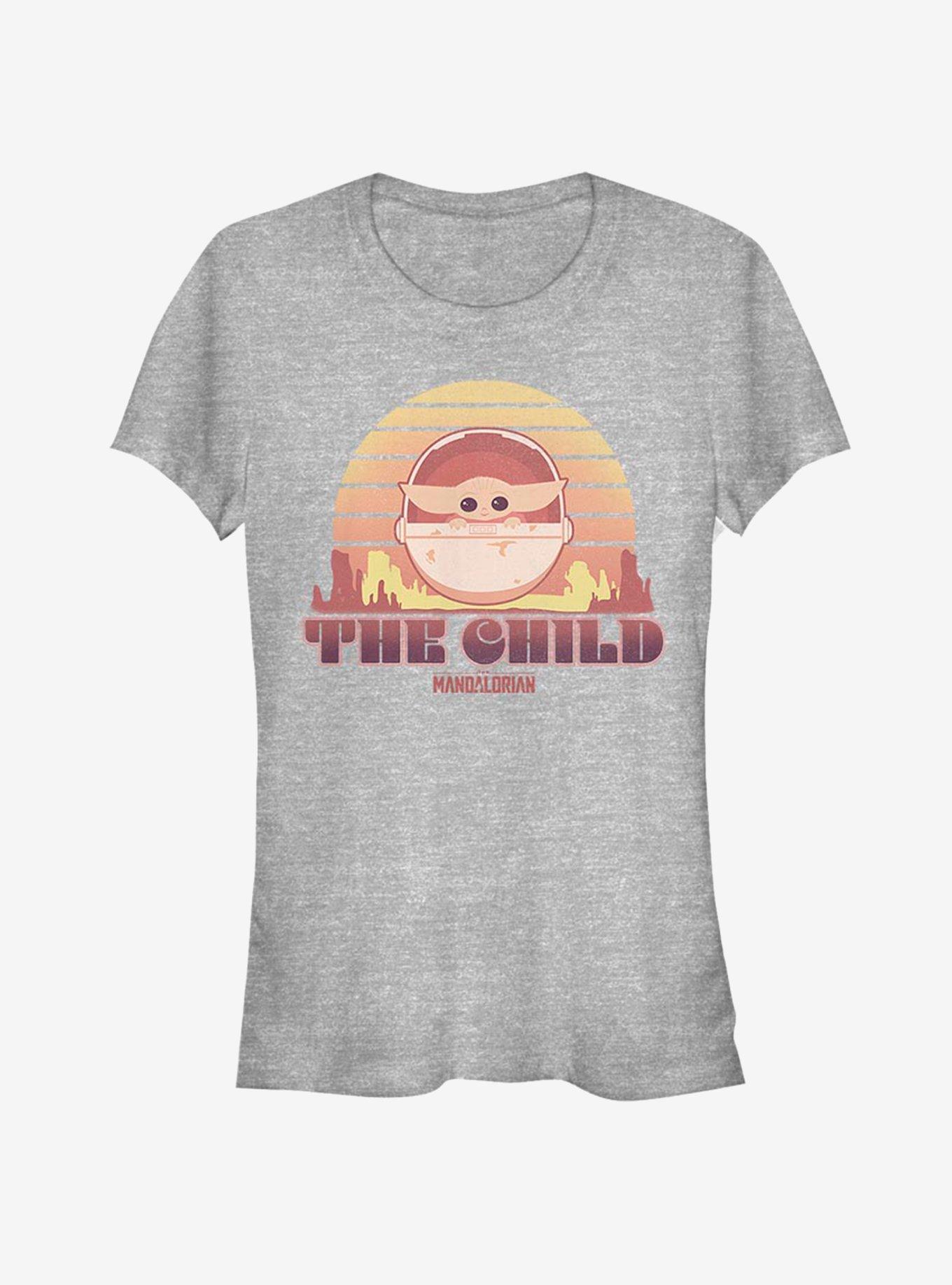 Star Wars The Mandalorian The Child Sunset Girls T-Shirt, , hi-res
