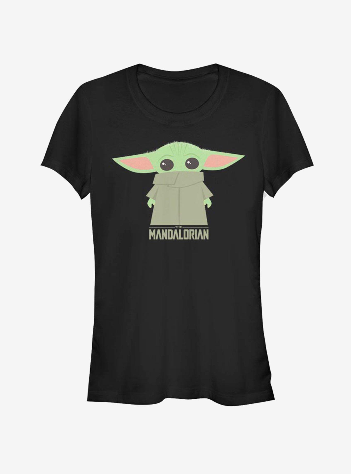 Star Wars The Mandalorian Child Covered Face Girls T-Shirt