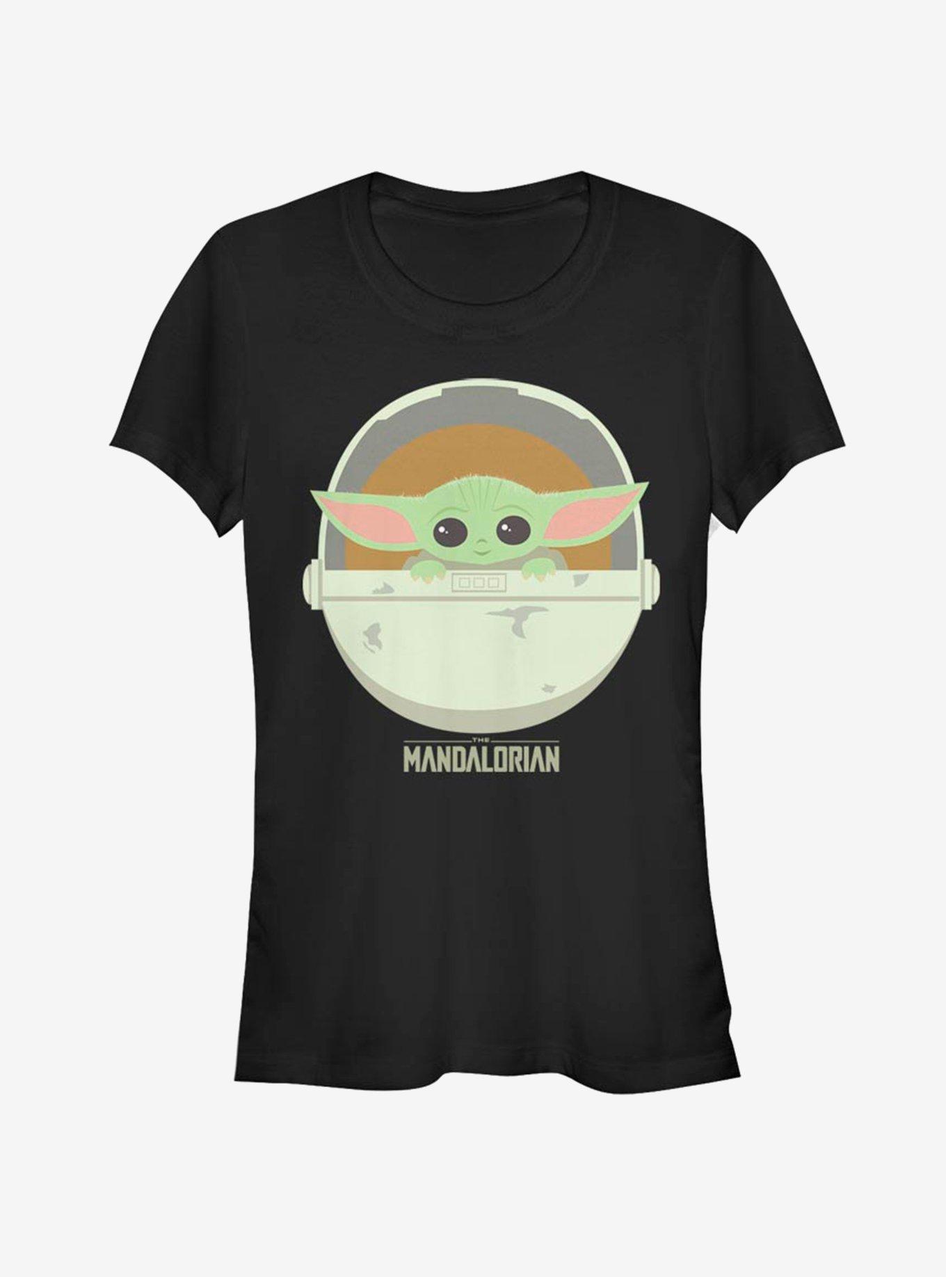 Star Wars The Mandalorian Child Cute Bassinet Girls T-Shirt