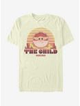 Star Wars The Mandalorian The Child Sunset T-Shirt, NATURAL, hi-res