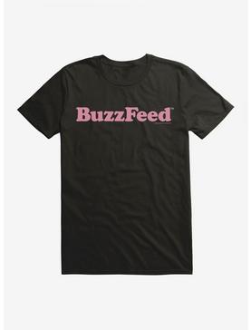 Buzzfeed Pink Name Logo T-Shirt, , hi-res