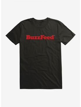 Buzzfeed Red Name Logo T-Shirt, , hi-res