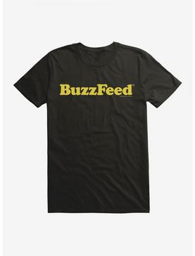 Buzzfeed Yellow Name Logo T-Shirt, , hi-res