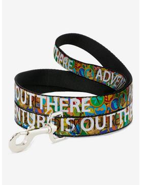 Disney Pixar Up Adventure Is Out There Stacked Wilderness Explorer Badges Dog Leash, , hi-res