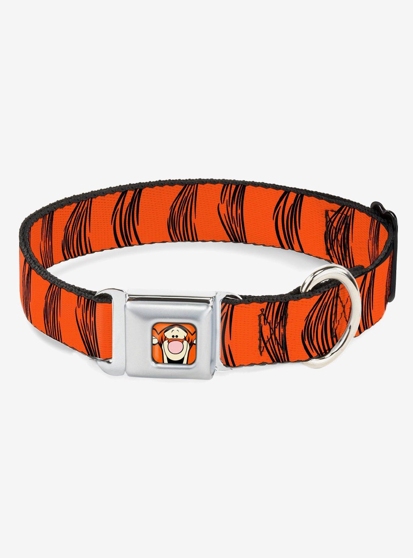 Disney Tigger Stripes Dog Collar Seatbelt Buckle, , hi-res