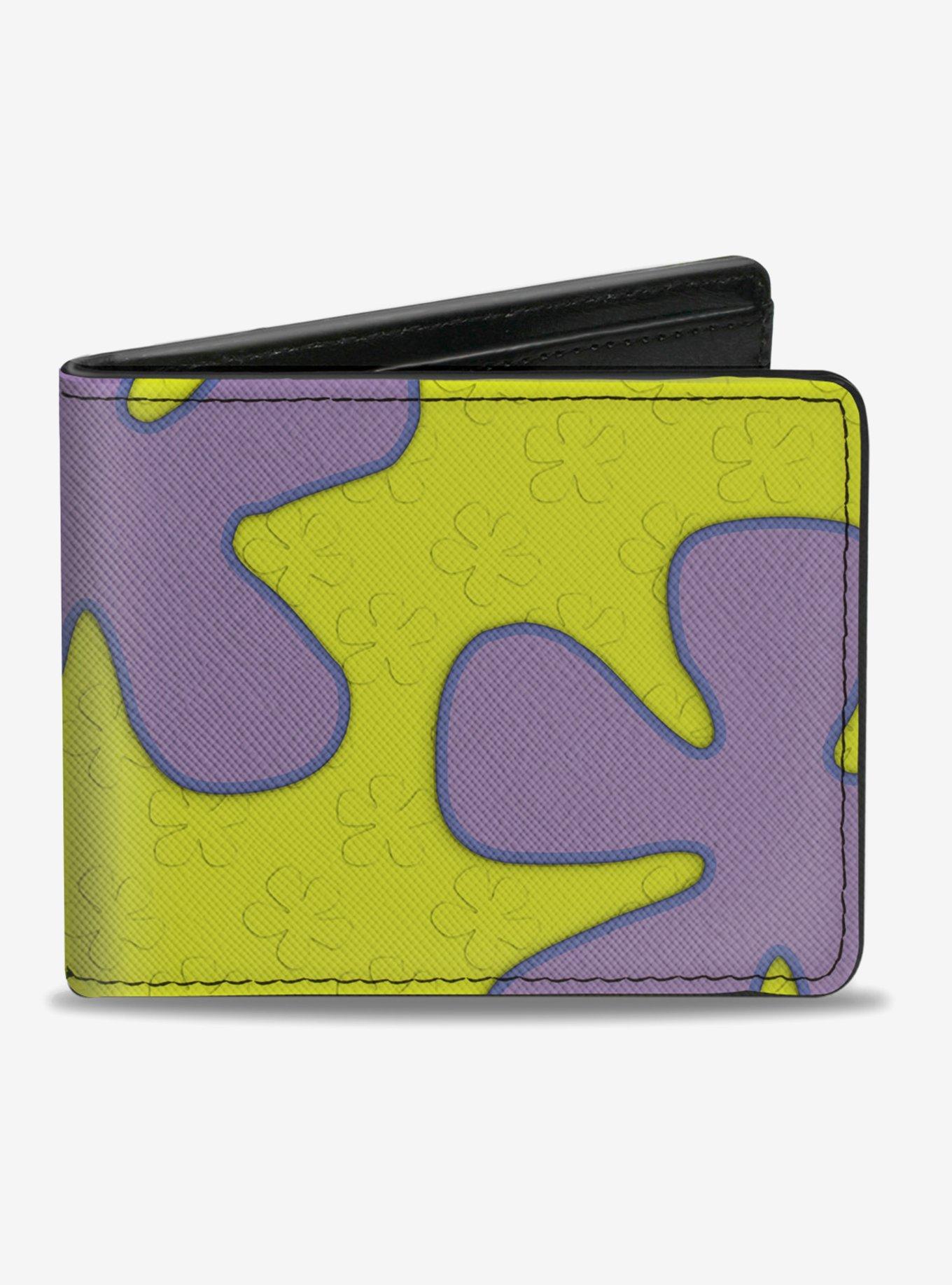 Spongebob Squarepants Flower Cloud Bounding Bi-fold Wallet, , hi-res