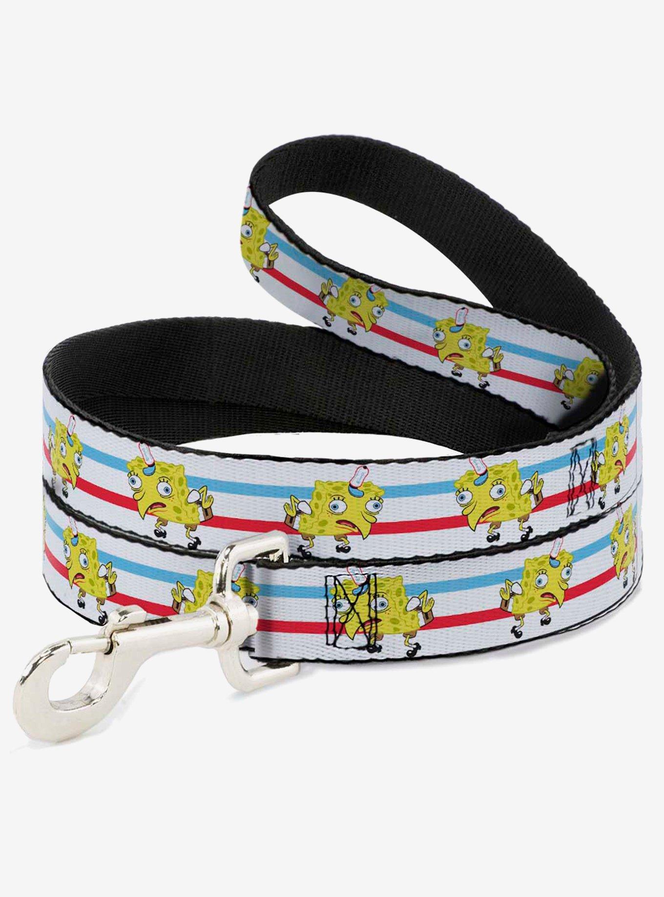 Spongebob Squarepants Mocking Pose Striped Dog Leash, , hi-res