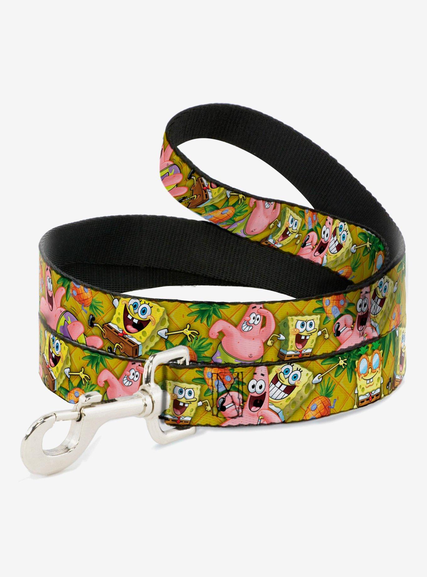 Spongebob Squarepants Patrick Starfish Poses Pineapple Dog Leash, , hi-res