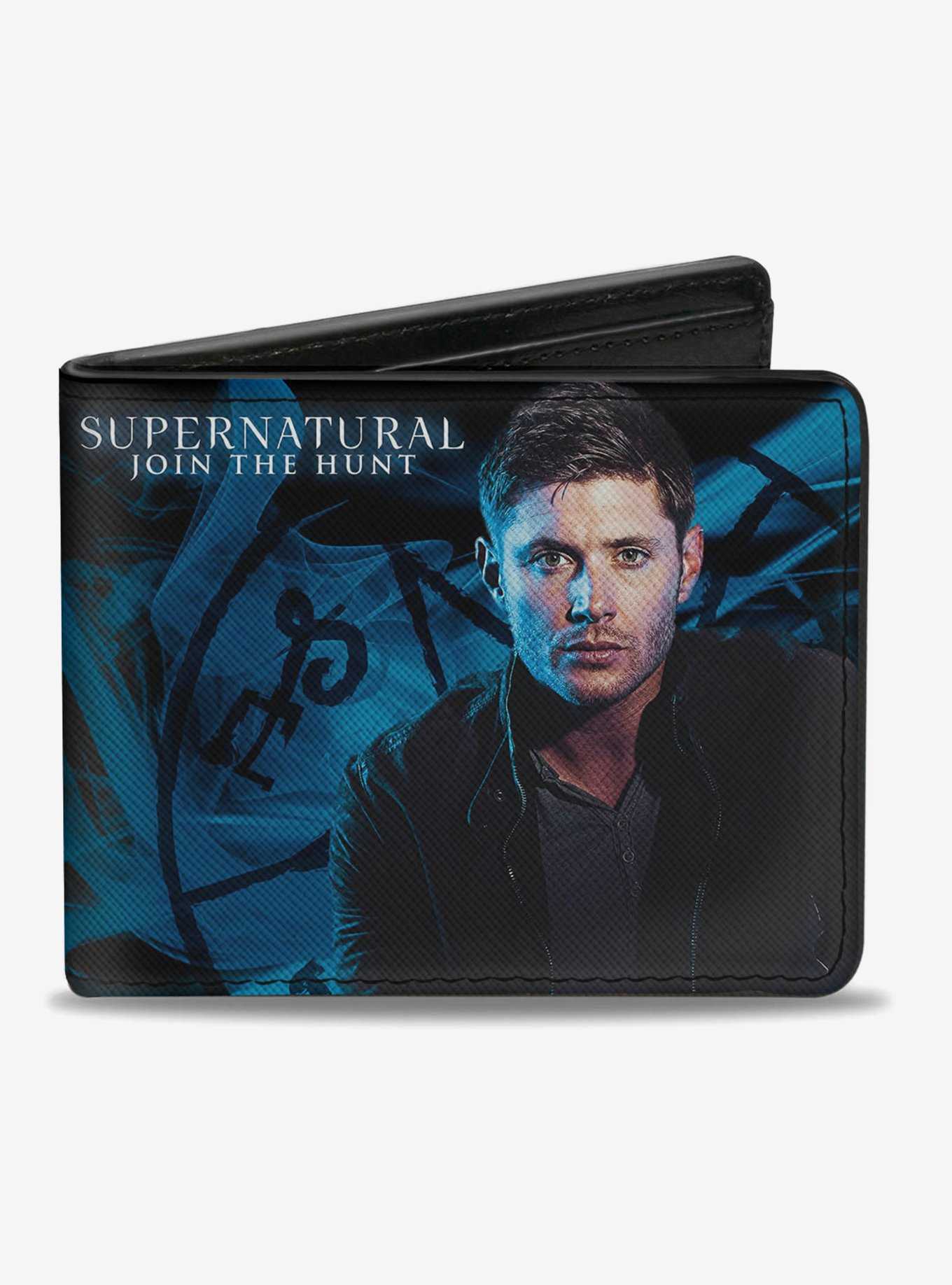 Supernatural Dean Pose Join The Hunt Bi-fold Wallet, , hi-res