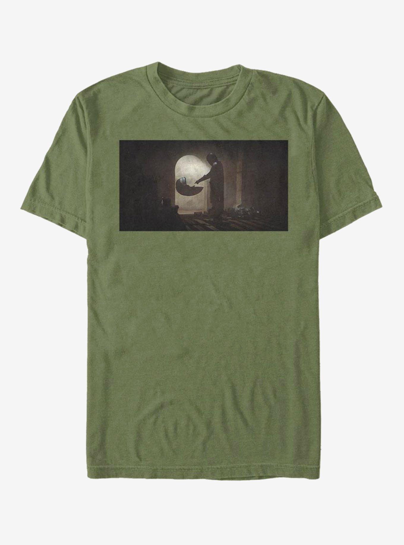Star Wars The Mandalorian The Child Meeting Scene T-Shirt, , hi-res
